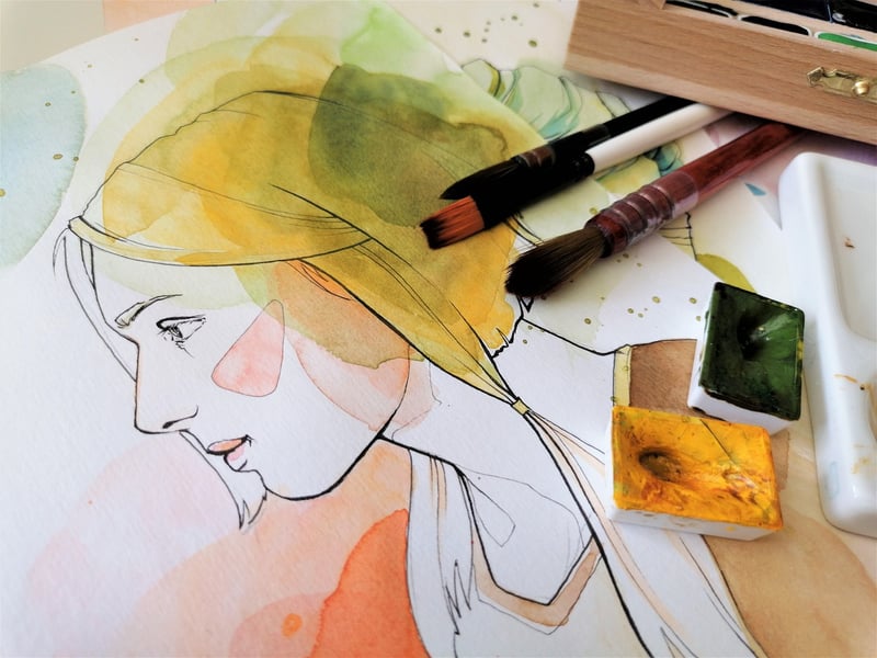 Floral Watercolor Paintings